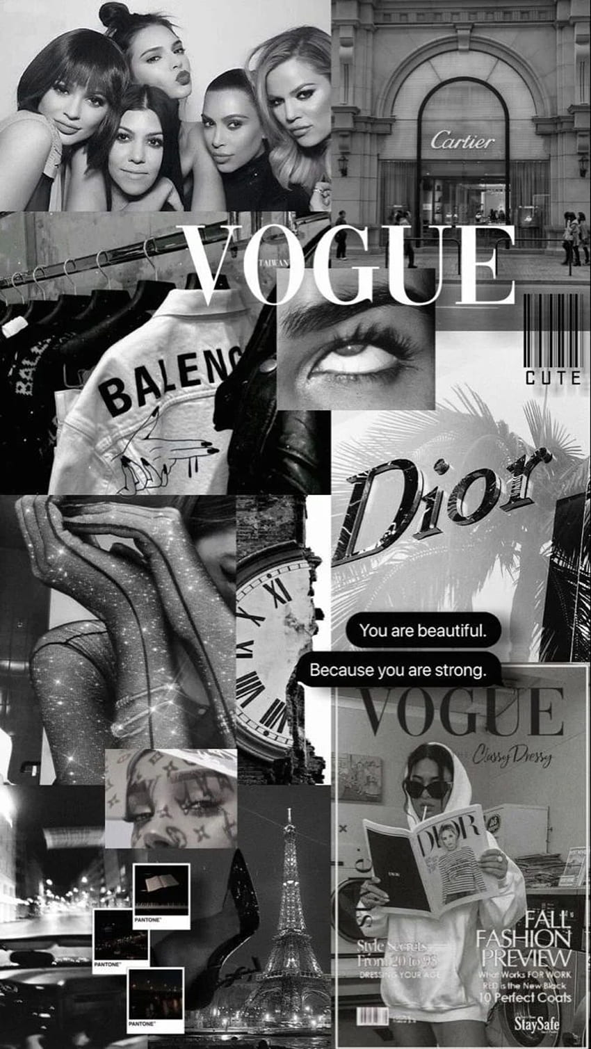 Download Christian Dior Black Designer Logo Wallpaper | Wallpapers.com