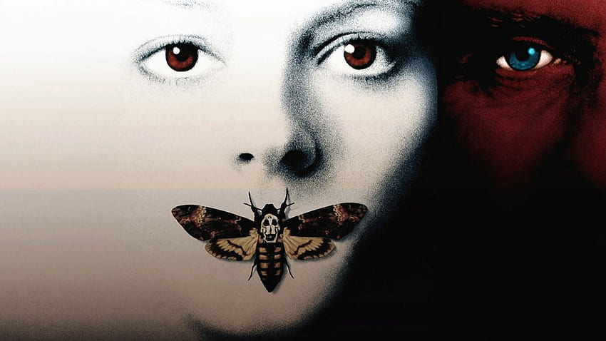 THE SILENCE OF THE LAMBS thriller drama dark psychedelic butterfly poster g . HD wallpaper