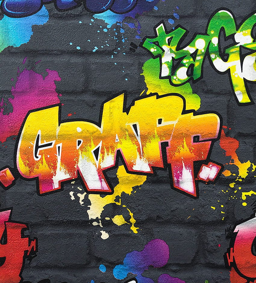 Graffiti, Purple Graffiti HD phone wallpaper