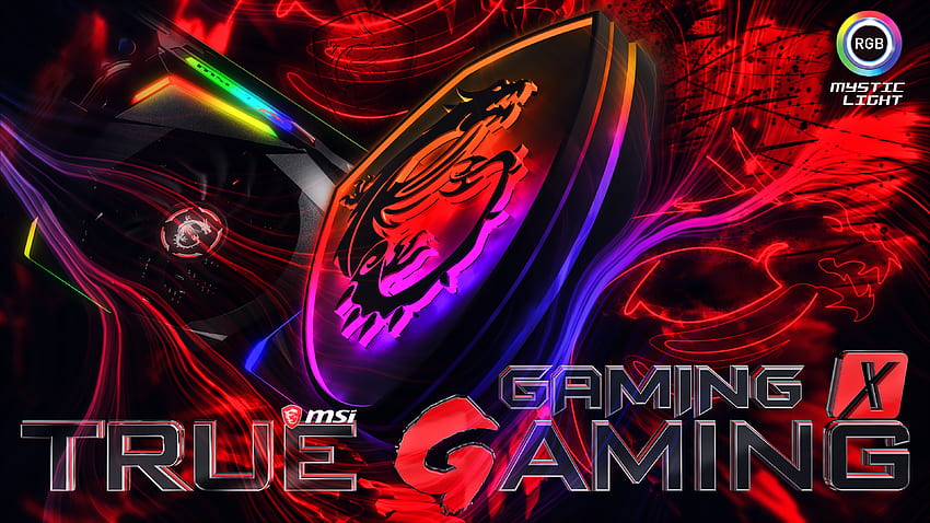 MSI RGB, MSI Gamer HD-Hintergrundbild