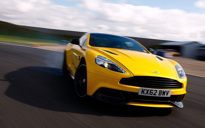 Aston Martin, Autos, Straße, Unschärfe, glatt, Geschwindigkeit, Supersportwagen, Frontend, Limber HD-Hintergrundbild