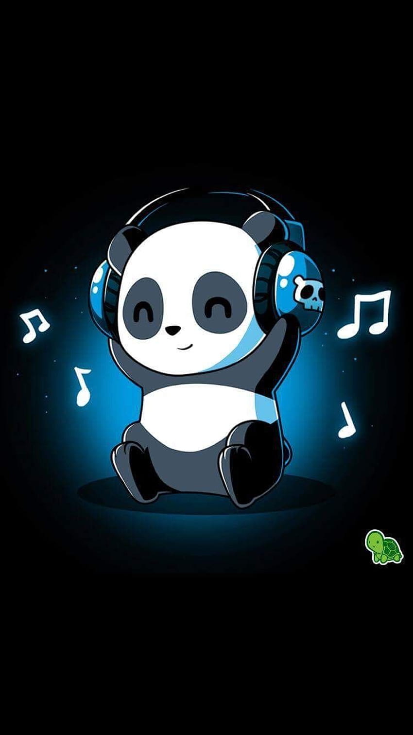 Chibi Sevimli Panda , Panda Çizimi HD telefon duvar kağıdı