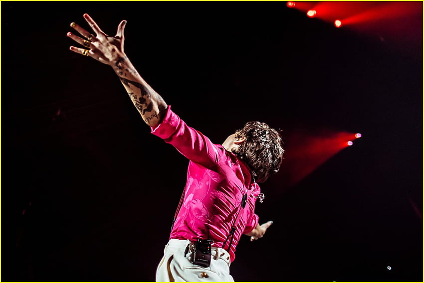 Harry Styles Performs New 'Fine Line' Album in Full at The Forum Show!: 1279030. Harry Styles . Just Jared Jr HD wallpaper