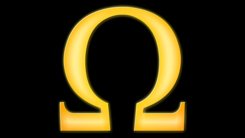 Omega Symbol, Greek Symbols HD wallpaper