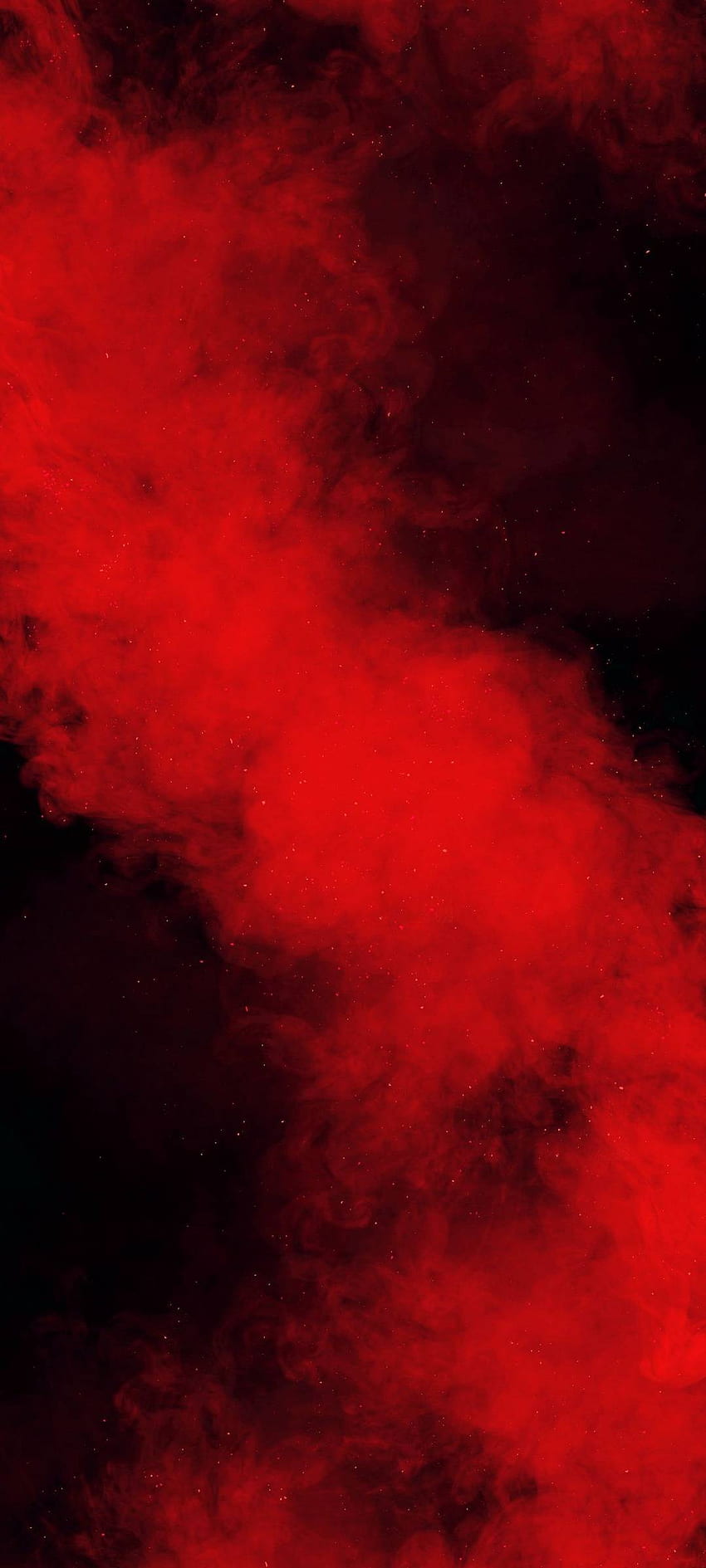 Czerwone tło, czarny i czerwony Galaxy iPhone Tapeta na telefon HD