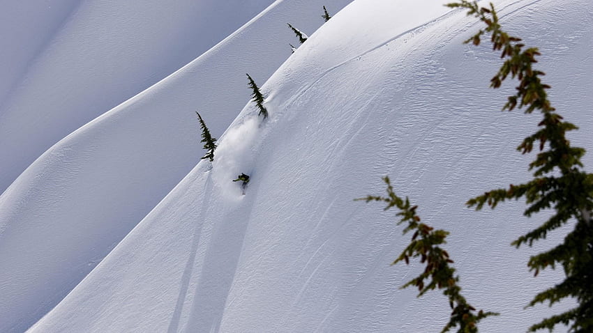 スポーツ, 山, 雪, スロープ, 降下, スノーボード, スノーボーダー 高画質の壁紙