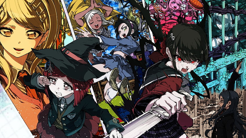 Danganronpa V3 Killing Harmony Game Characters Background, Kokichi Oma HD wallpaper