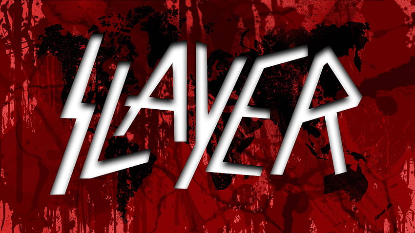 SLAYER thrash metal heavy muzyka death dark. . 1185834, Logo pogromcy Tapeta HD