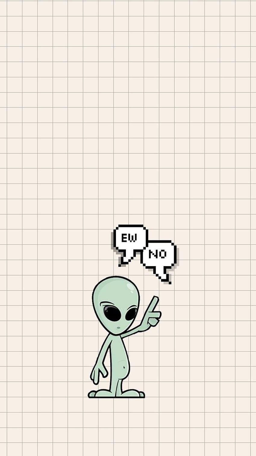 S, Aesthetic, And Alien - Cute In Your Phone -, Alein Aesthetic HD phone wallpaper