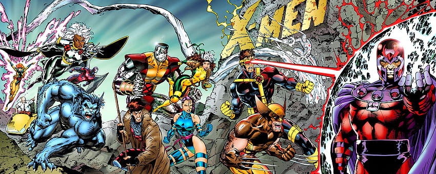 Uncanny X Men And Background, Uncanny X-Force HD wallpaper