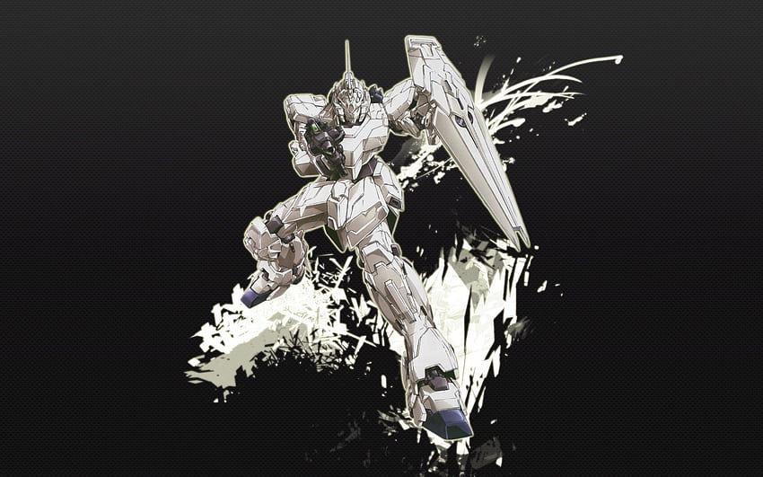 Gundam, Anime, Mobile Suit Gundam Unicorn, RX 0 Unicorn Gundam, Mech / und mobiler Hintergrund, Black Gundam HD-Hintergrundbild