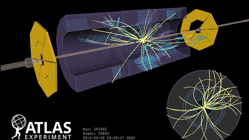 LHC Sees First Low Energy Collisions, Particle Collision HD wallpaper