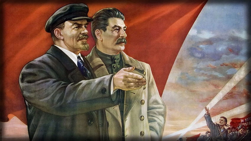 Joseph Stalin dan Latar Belakang Wallpaper HD