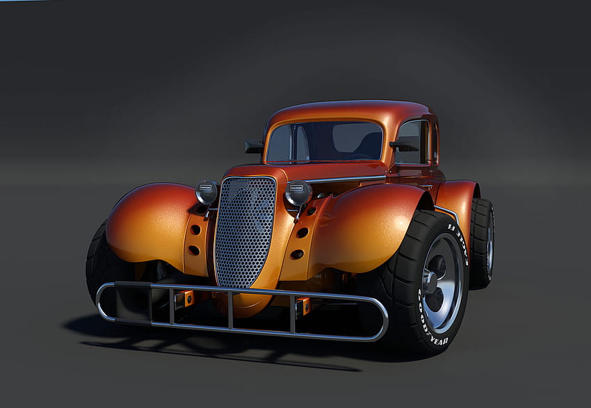 Hot Rod, heiß, Stange, Auto, Bronze HD-Hintergrundbild