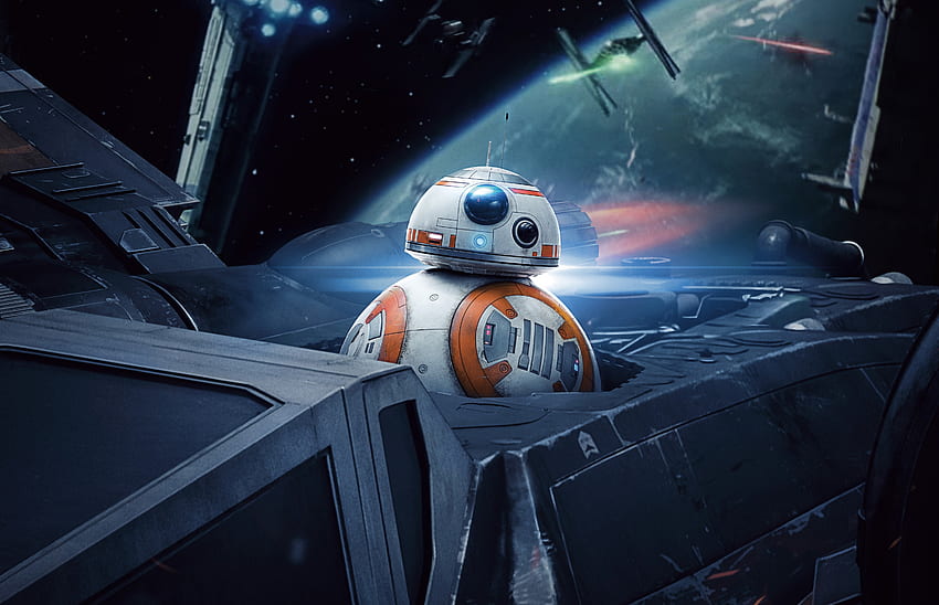 R2-D2, robot, perang bintang: jedi terakhir, film, 2017 Wallpaper HD