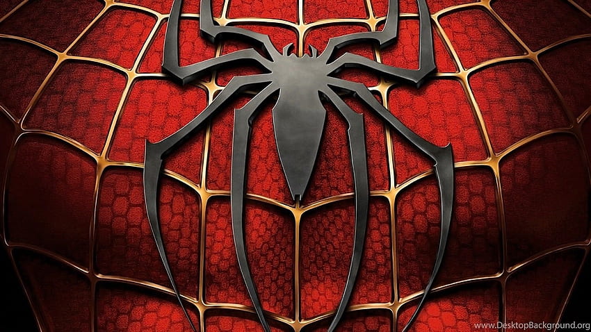 Spider Man Red Spiderman Logo Web, Spider-Man Red HD wallpaper