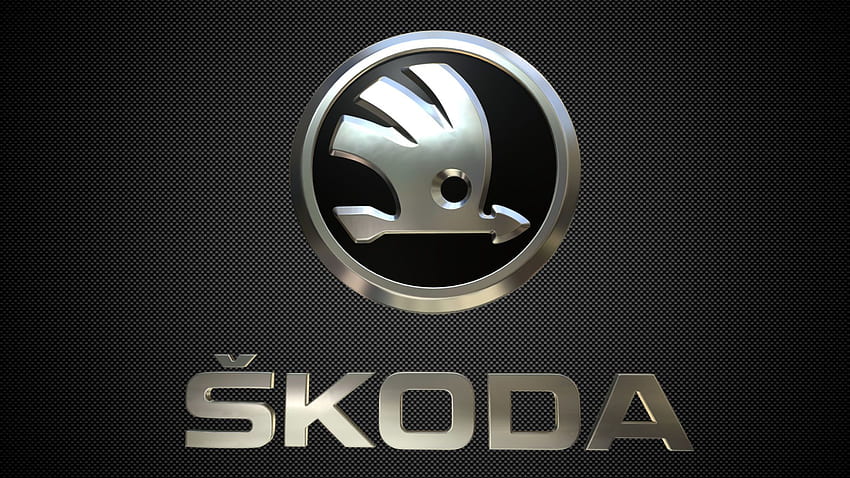 Logo Skoda papel de parede HD