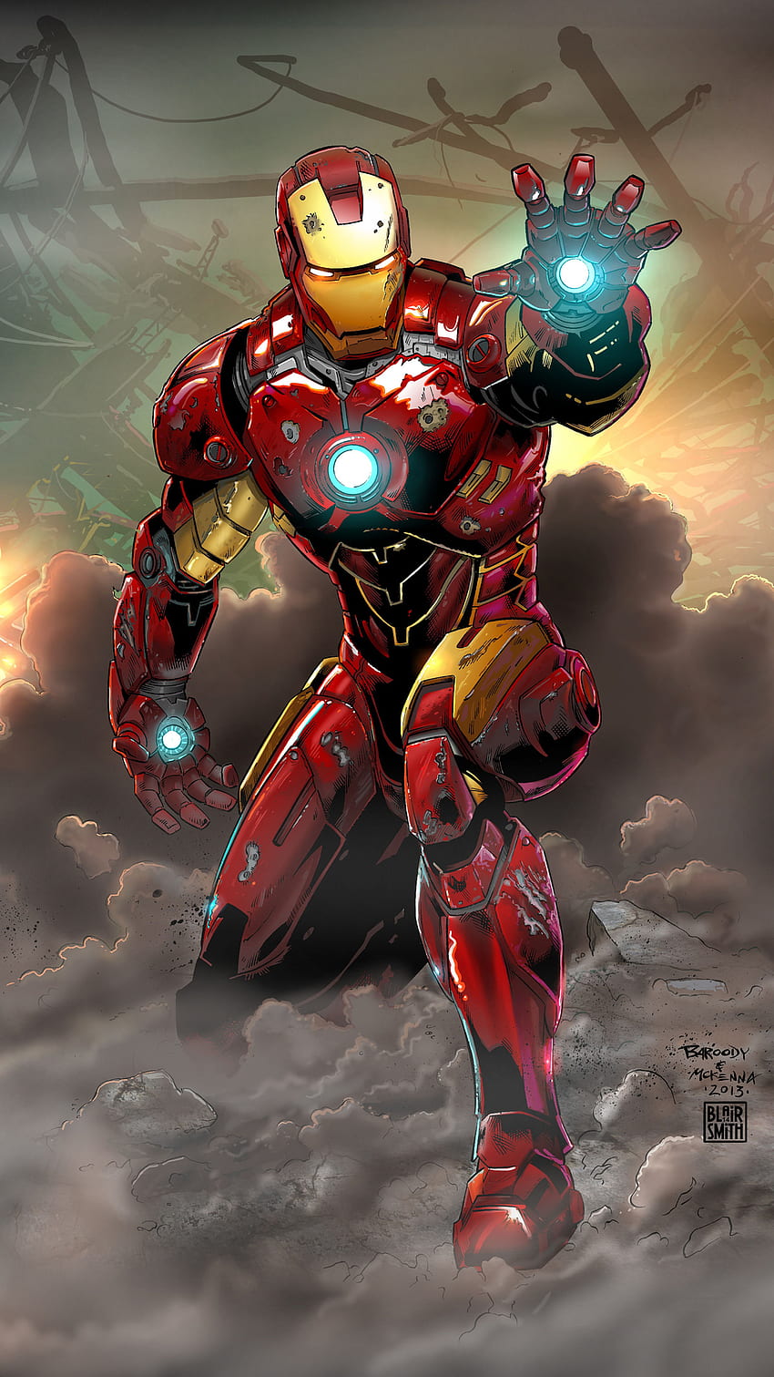 Iron Man, Superheroes, Artist, Artwork, Digital Art, For Iphone 6, 7, 8, Iron  Man Mark 8 Hd Phone Wallpaper | Pxfuel