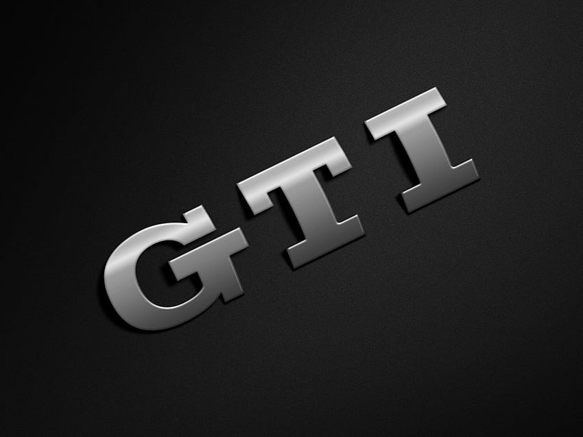Лого на Vw Gti, лого на Volkswagen HD тапет