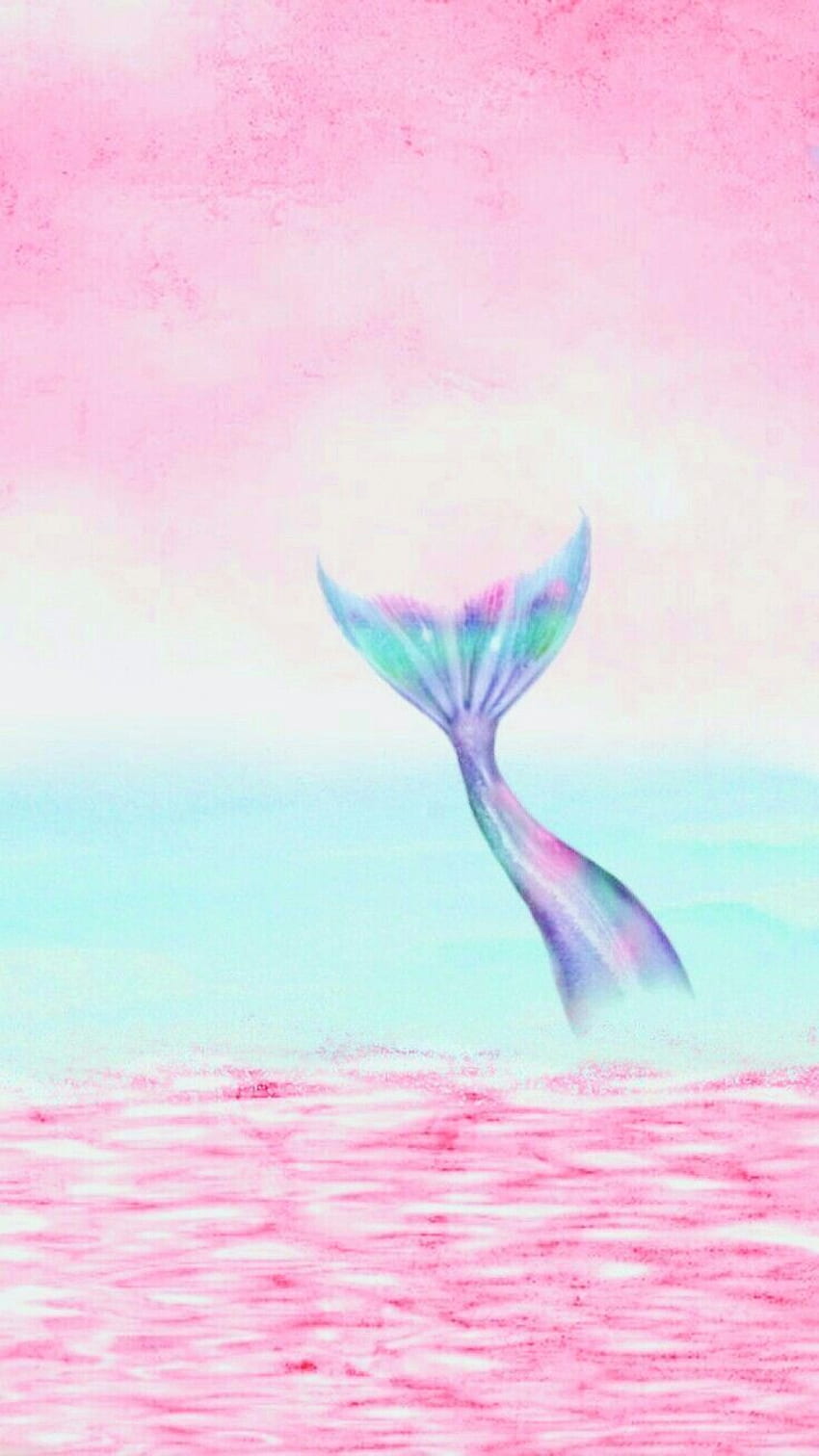 Mermaid tail in the sunset in 2019. Cute mermaid, Camo, Pink Mermaid HD phone wallpaper
