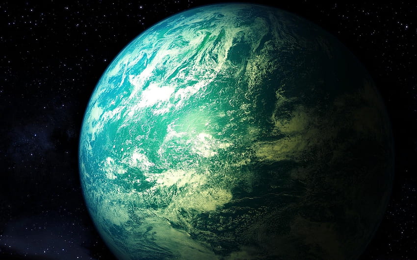Green earth . Latest, Green Planet HD wallpaper