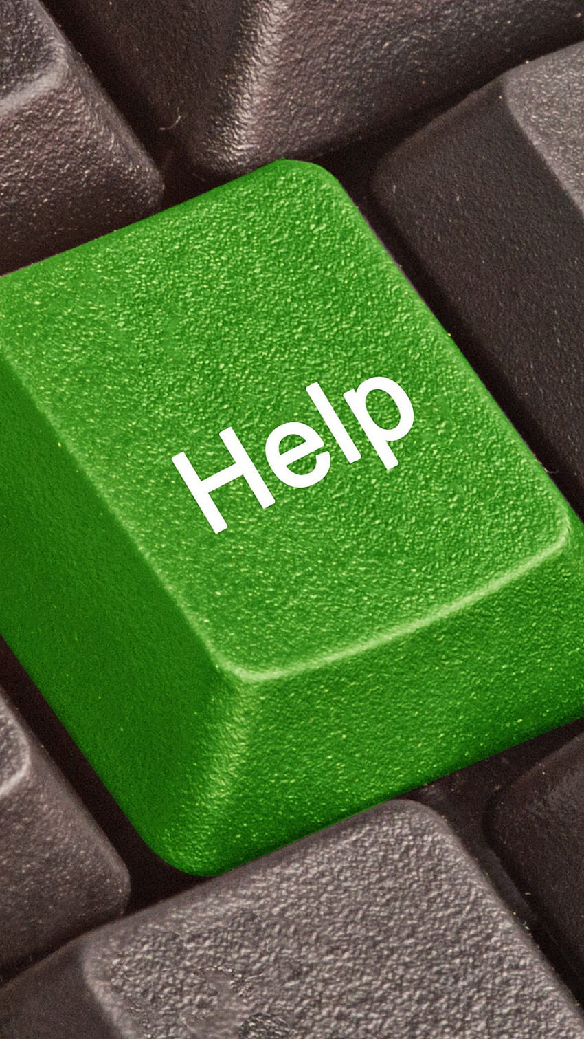 Help Key Keyboard Green Gray Android HD phone wallpaper
