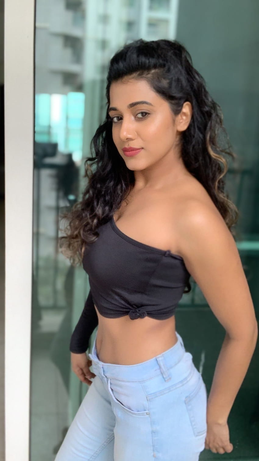 Shilpa Manjunath, tamil actress HD phone wallpaper