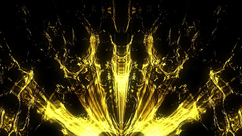 Strelos Liquid Gold - VJ Loop: Full Light Visuals HD wallpaper