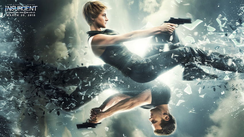 The Divergent Series: Insurgent pistol Men female HD wallpaper