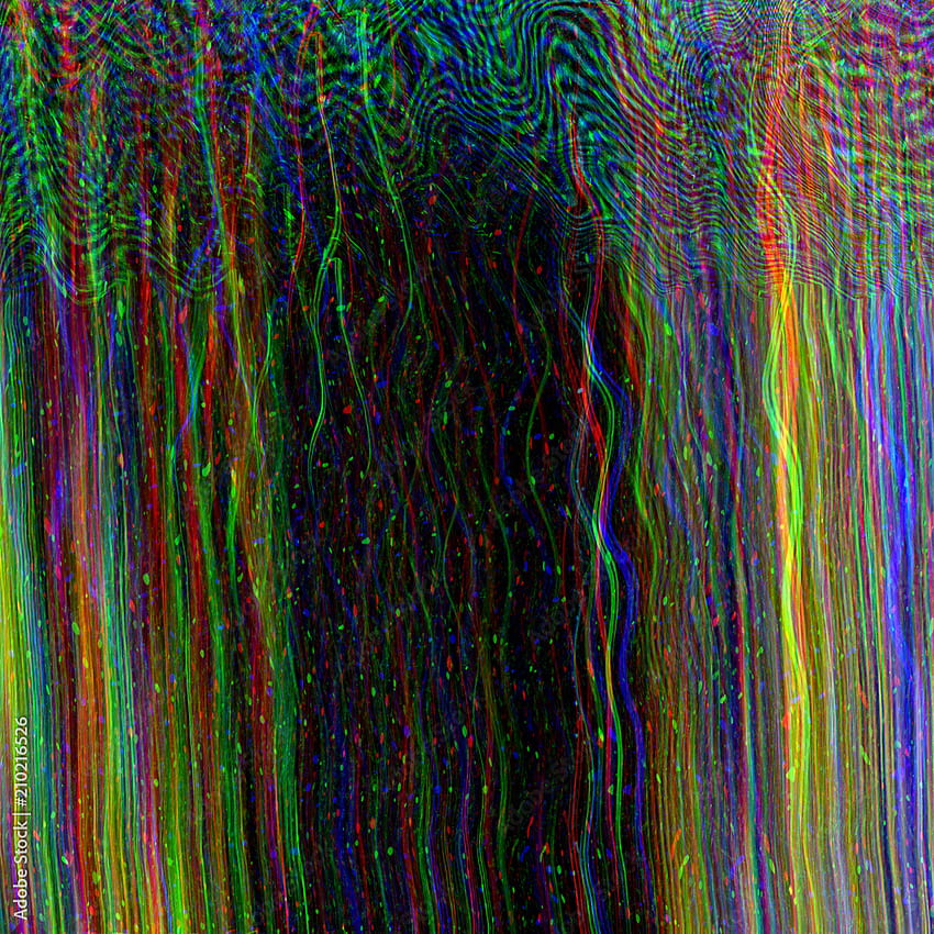 Glitch Space background. Old TV screen error. Digital pixel noise abstract design. glitch. Television signal fail. Technical problem grunge . Colorful noise Stock Illustration, TV Glitch HD phone wallpaper