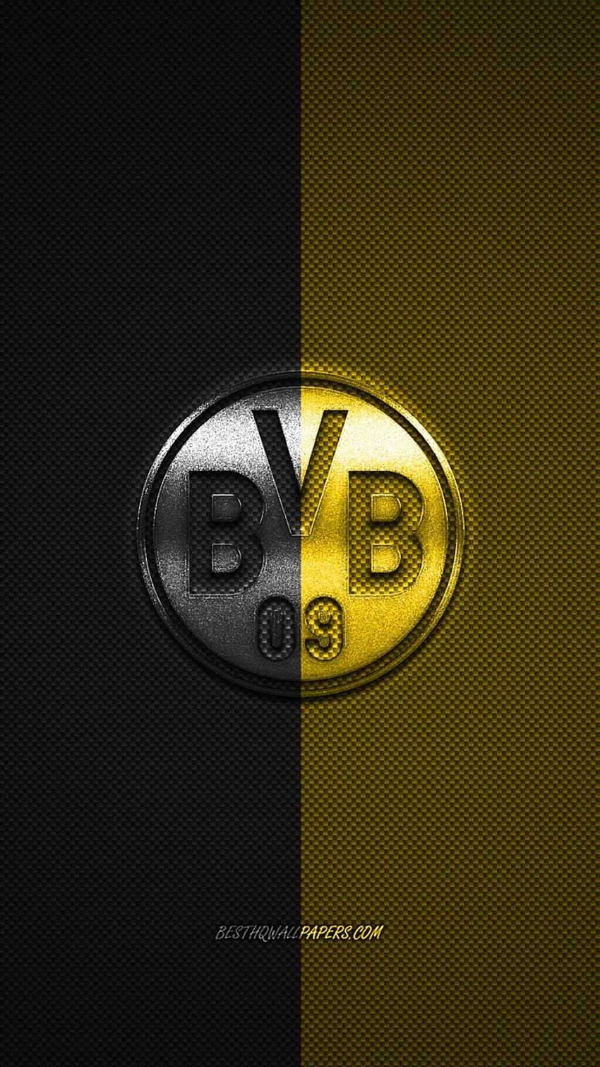Borussia Dortmund, Alemania, Logotipo fondo de pantalla del teléfono
