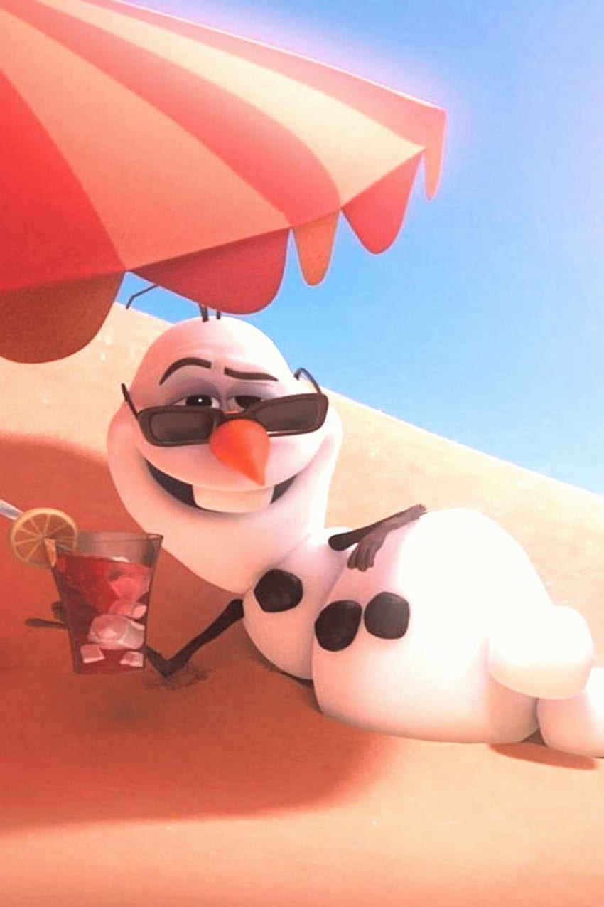 Estetica Olaf. Olaf Disney, Frozen, Olaf congelato Disney Sfondo del telefono HD