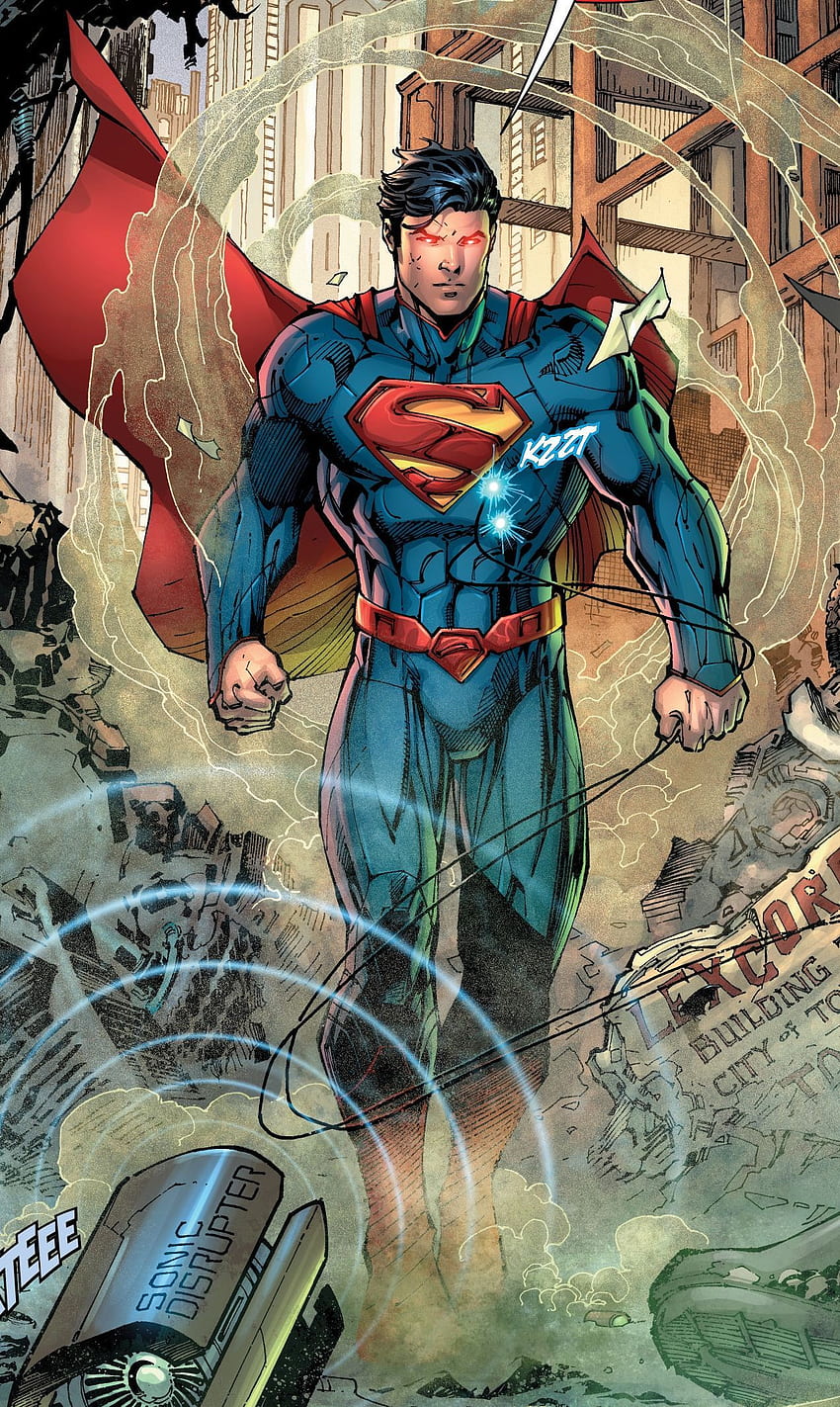 Ново 52. Изкуство на Супермен, Steel dc comics, Супермен HD тапет за телефон