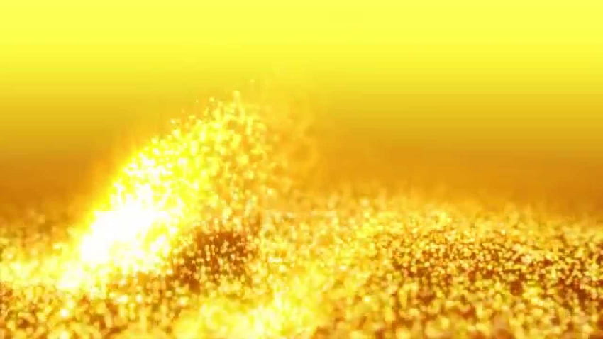 Partículas de viento de polvo de oro de animado - Material de archivo PixelBoom fondo de pantalla