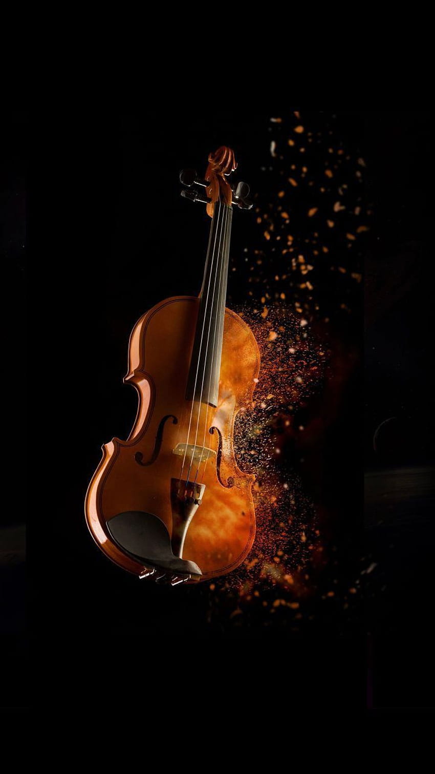 Haͥmͣzⷨa on Black . Cool for phones, Beautiful Violin HD phone wallpaper