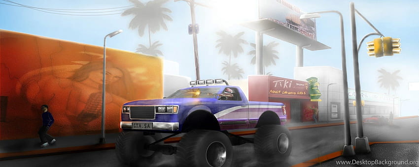 Jogo Carl Johnson Grand Theft Auto: San Andreas. Plano de fundo, GTA SA papel de parede HD