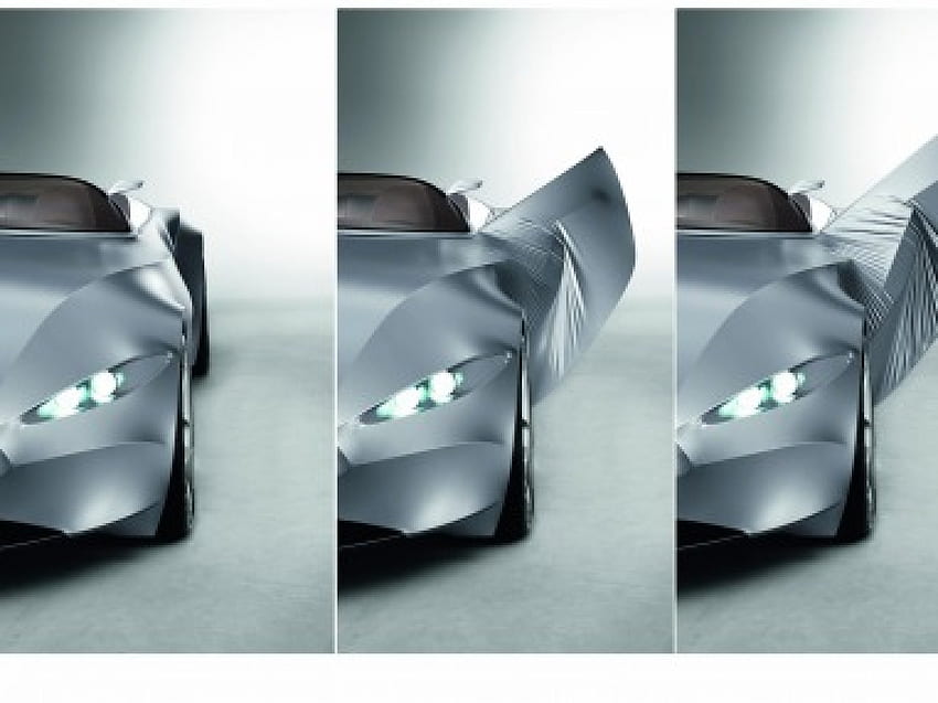 Gina - BMW Concept, german car, cabriolet, gina, bmw, fun car, concept HD wallpaper