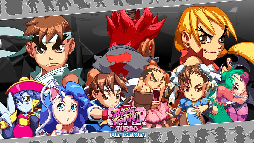 Super Puzzle Fighter II Turbo . Background, Street Fighter 2 HD wallpaper