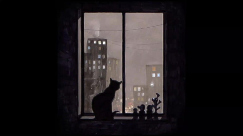 Cat Looking Out The Window Live , Cat Window HD wallpaper