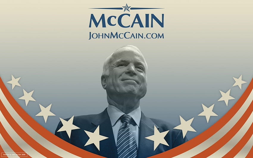 John McCain, arizona, candidat présidentiel, sénateur McCain Fond d'écran HD