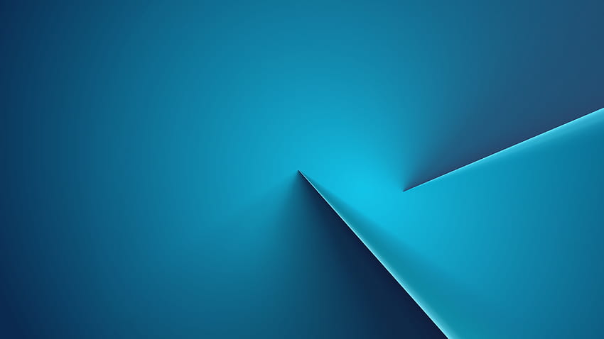 Niebieska świecąca linia, streszczenie, i tło, kolor niebieski Tapeta HD