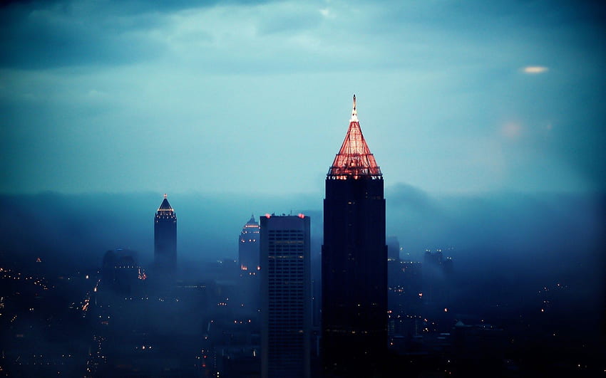 Atlanta, Georgia, USA, Atlanta City HD wallpaper