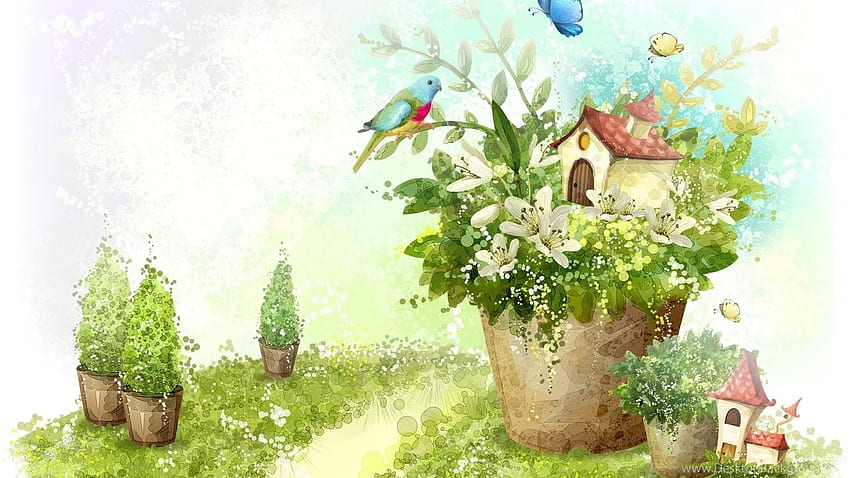 Bird House ImgMob Background, Birdhouse HD wallpaper