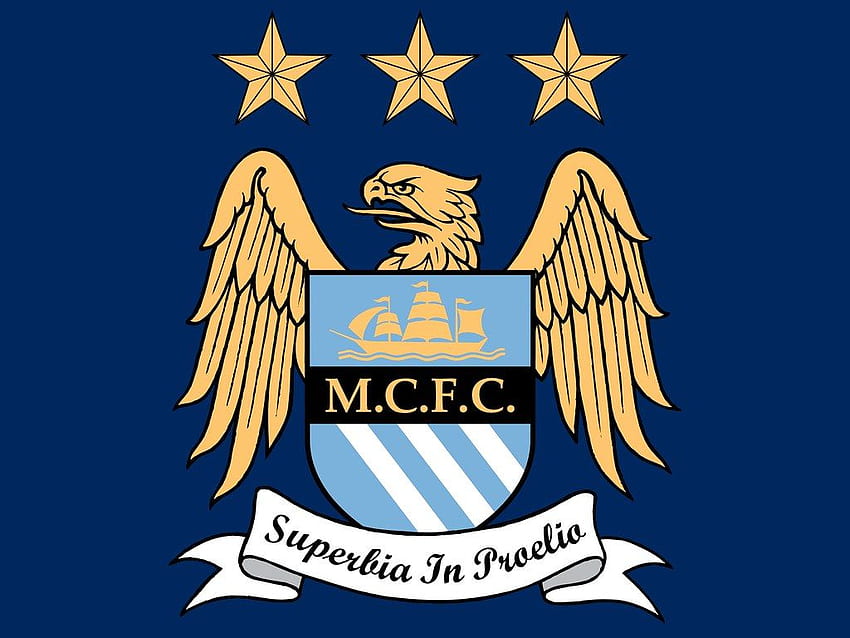 Manchester City Football Club Logo Hd Wallpaper Pxfuel