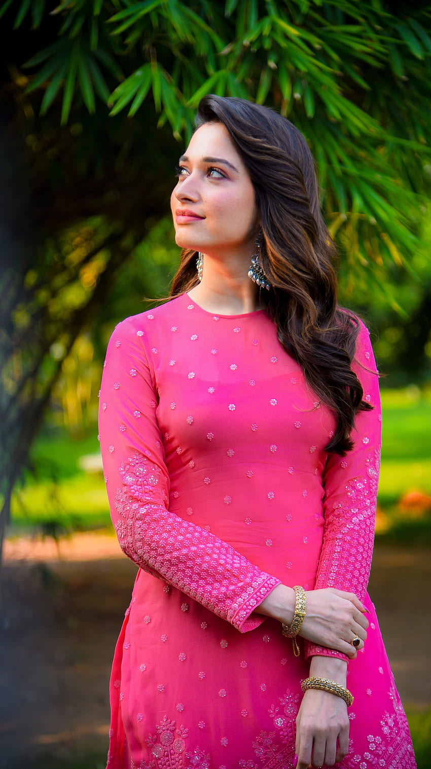 Tamanna Bhatia, mehrsprachige Schauspielerin, Model HD-Handy-Hintergrundbild