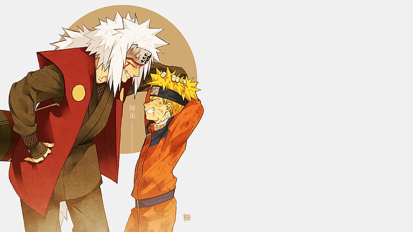 Jiraiya (Naruto), Naruto y Jiraya fondo de pantalla