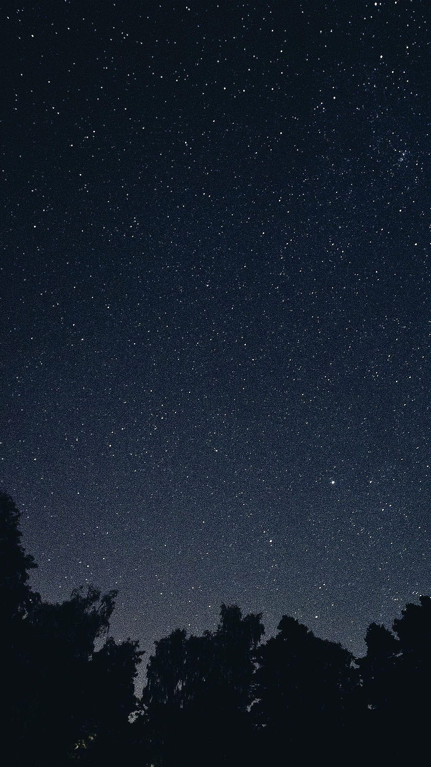 Sternenhimmel, dunkle Sternennacht HD-Handy-Hintergrundbild