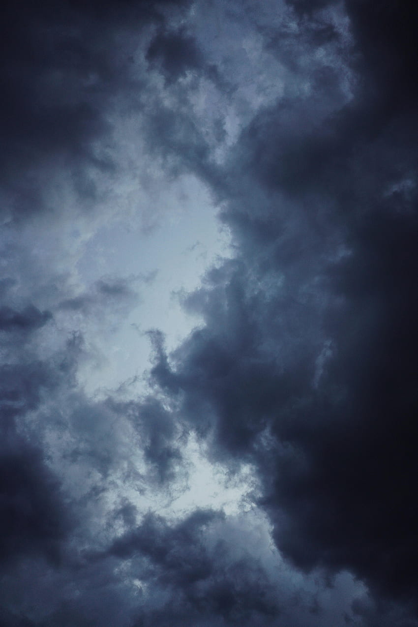 Природа, Небе, Облаци, Облачно, Предимно облачно, Буря HD тапет за телефон