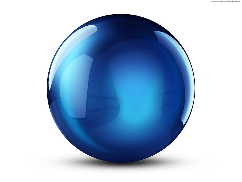 3D кръгова графика - 3D сферичен скок, лъскава HD тапет