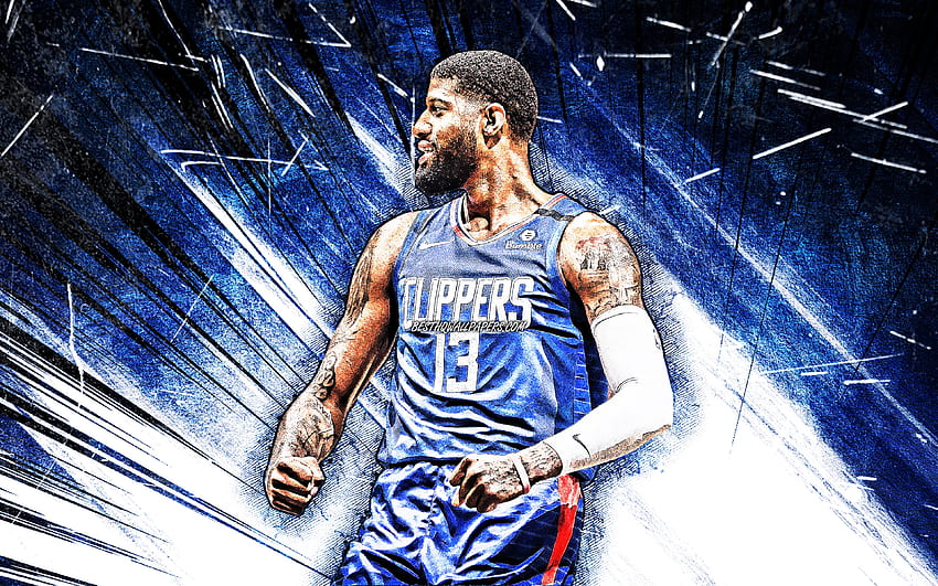 Paul George, NBA, los angeles clippers, LA Clippers, clippers HD wallpaper